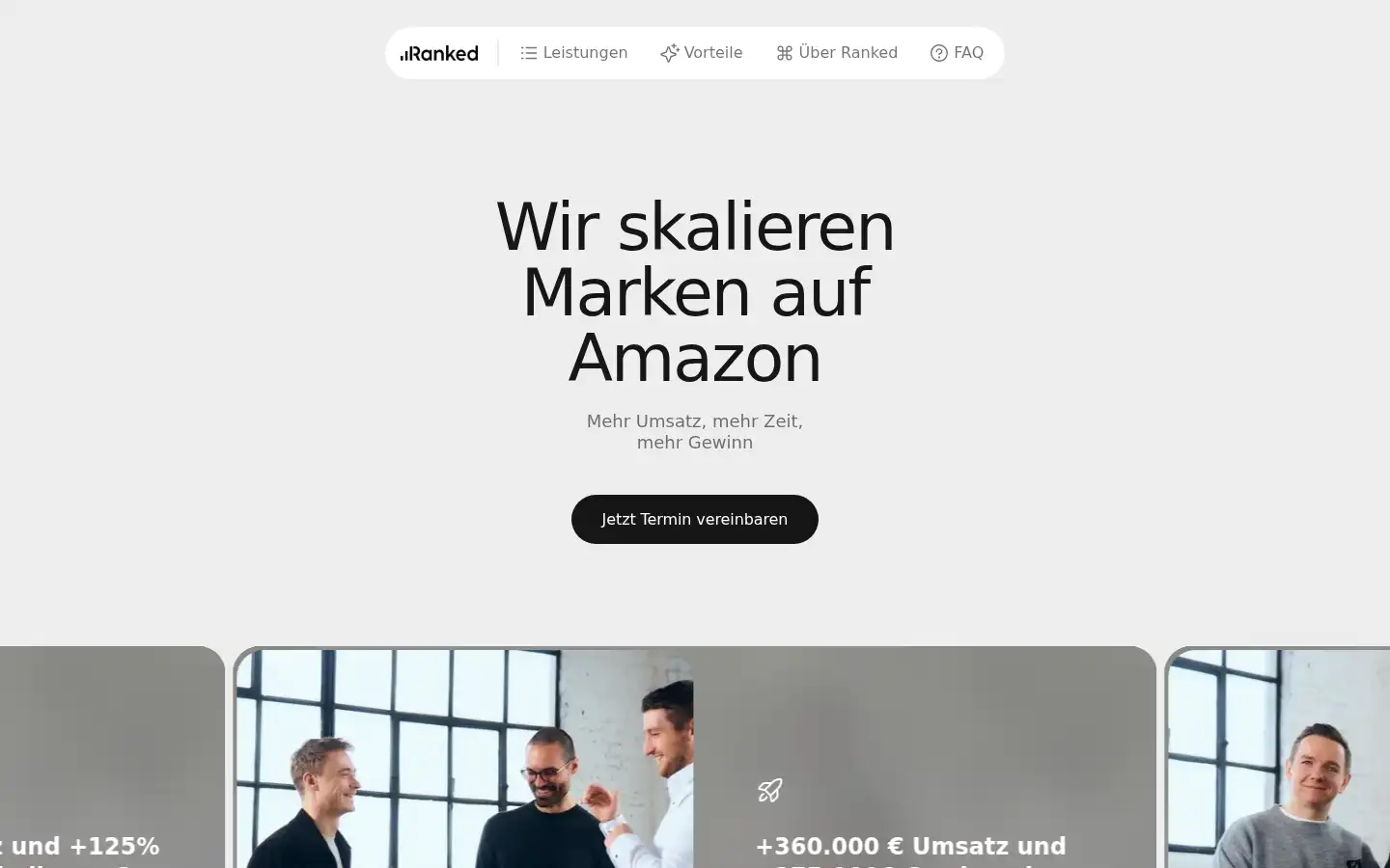 Screenshot of ranked.de
