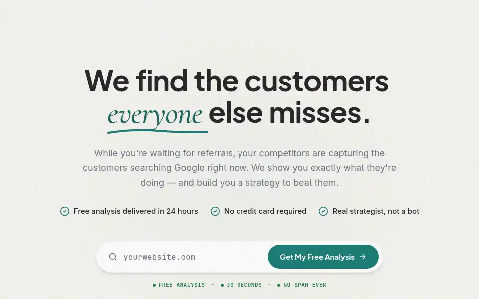 Screenshot of rankplanners.com