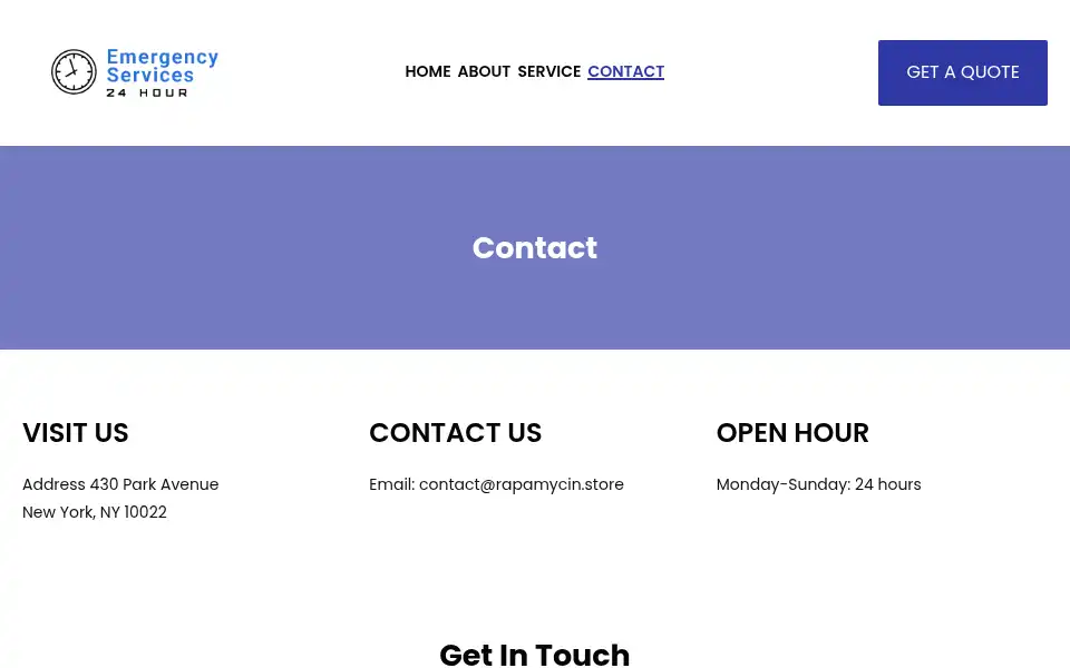 Screenshot of rapamycin.store