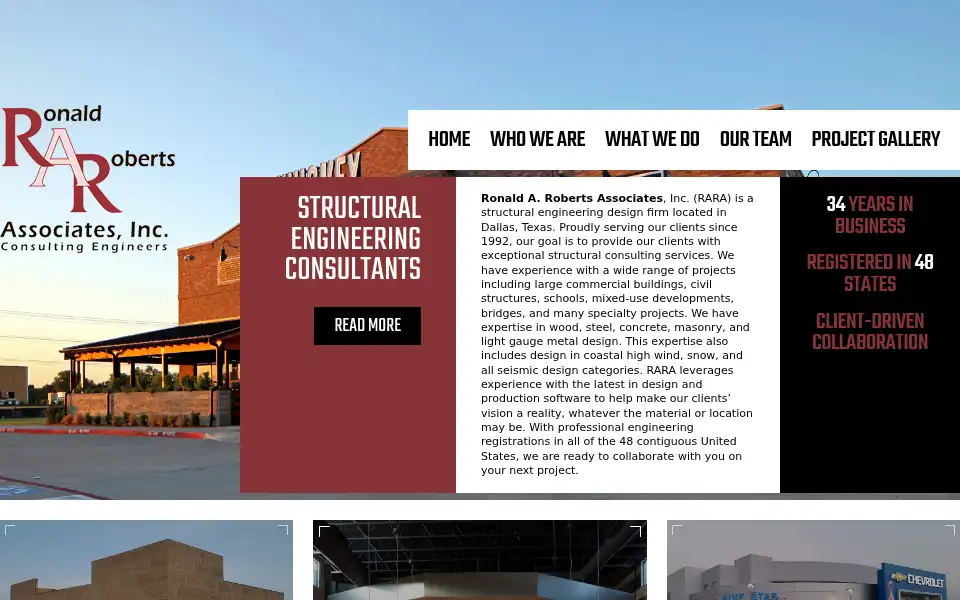 Screenshot of rara.net