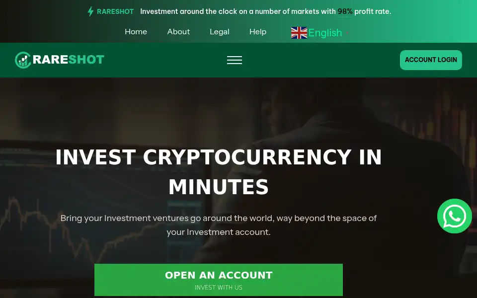 Screenshot of rareshot.com
