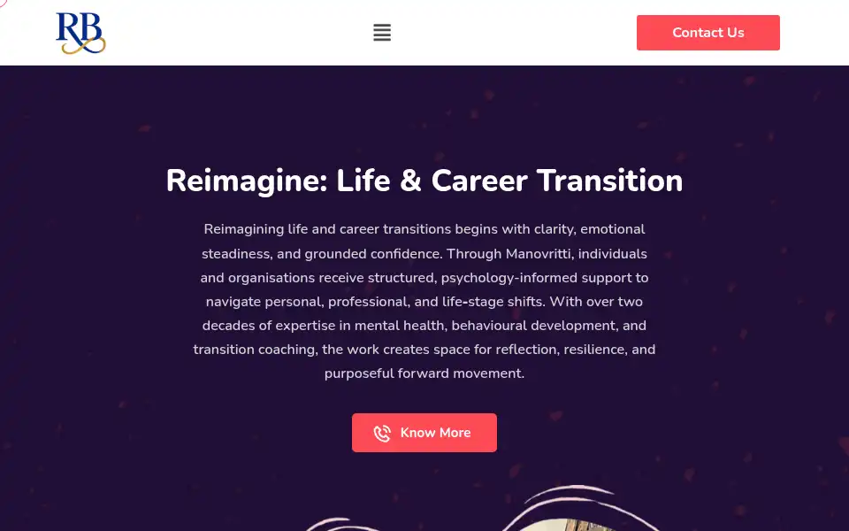 Screenshot of rashmibagri.com