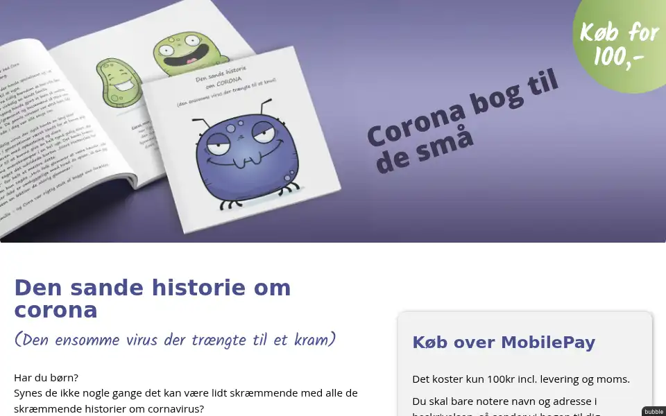 Screenshot of rasmussenbooks.dk