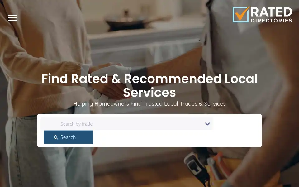 Screenshot of rateddirectories.co.uk