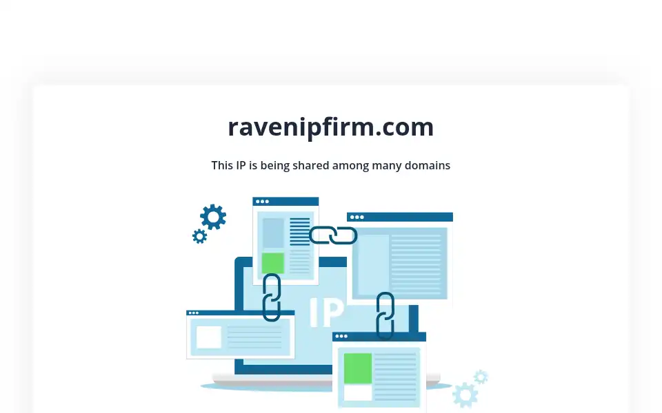 Screenshot of ravenipfirm.com