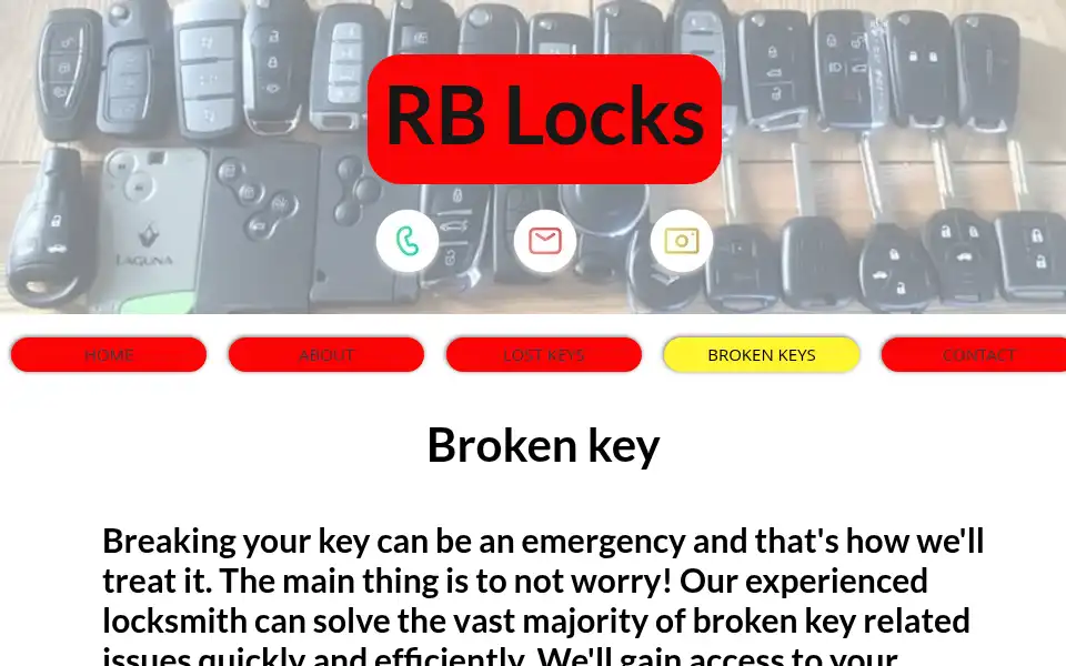 Screenshot of rblocks.co.uk