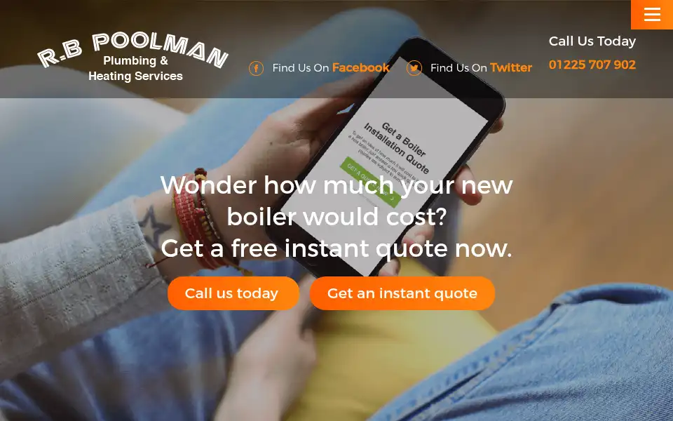Screenshot of rbpoolman.co.uk