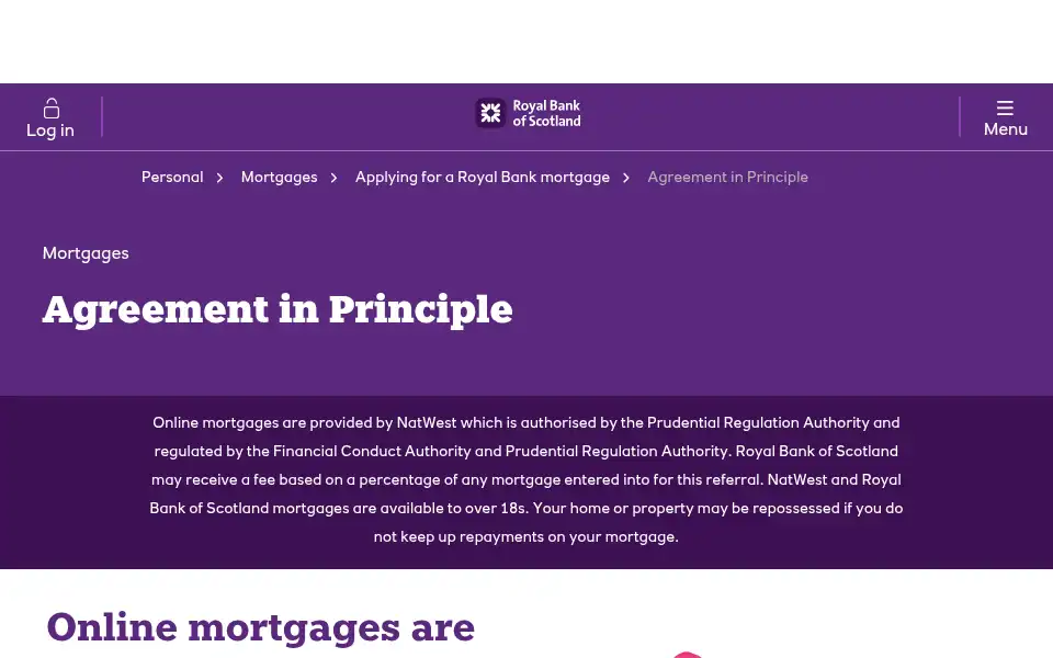 Screenshot of rbs.co.uk