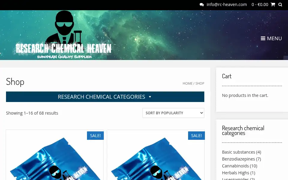 Screenshot of rc-heaven.com