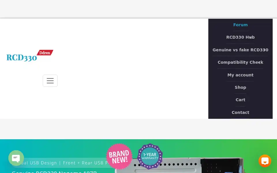 Screenshot of rcd330.com