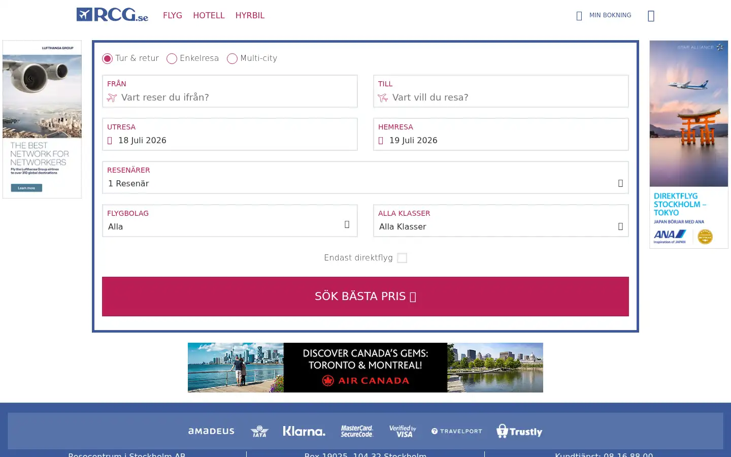 Screenshot of rcg.se