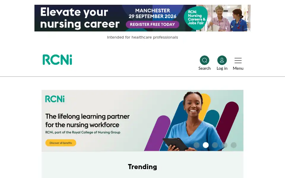 Screenshot of rcni.com