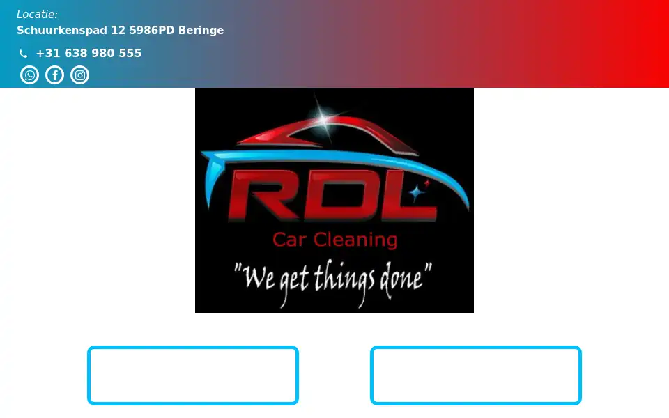 Screenshot of rdlbusiness.nl