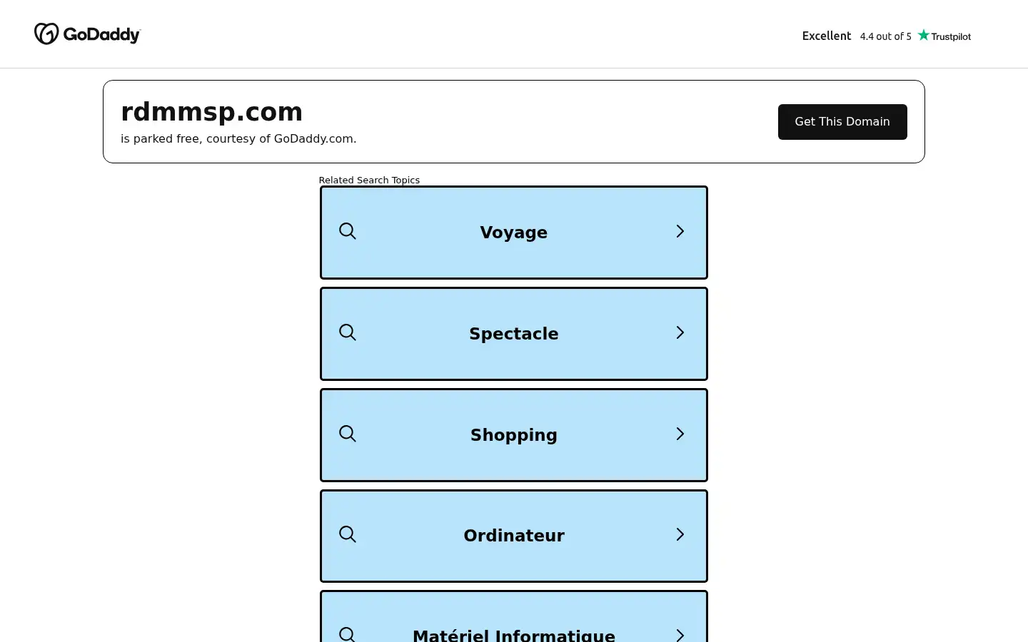 Screenshot of rdmmsp.com