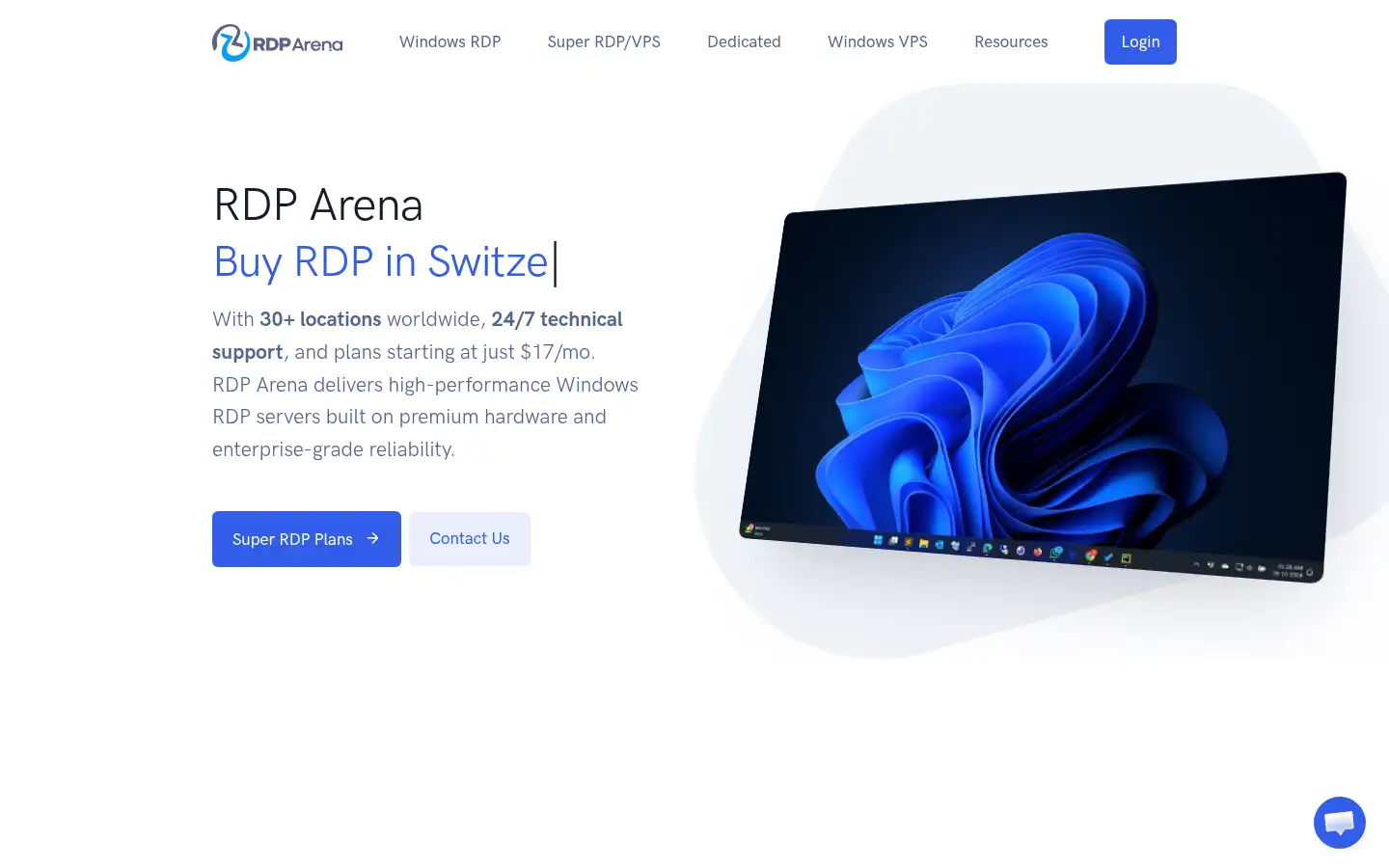Screenshot of rdparena.com