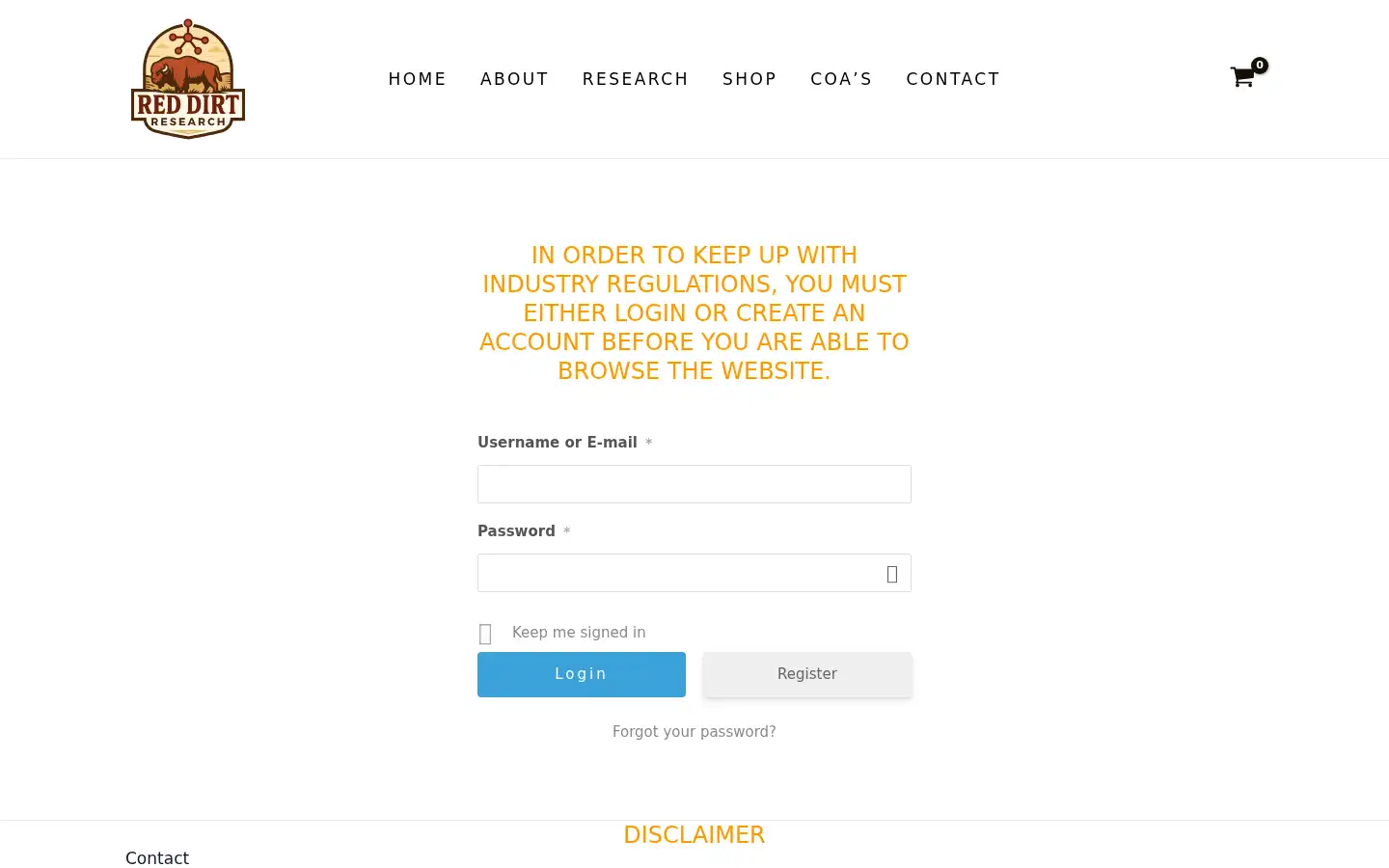 Screenshot of rdrpeptides.com