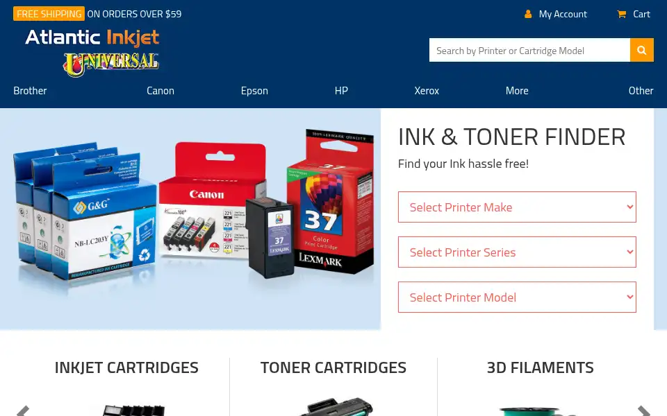 Screenshot of re-inks.com