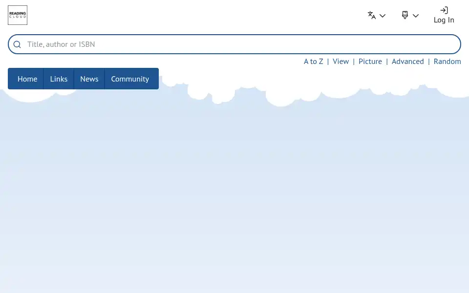 Screenshot of readingcloud.net