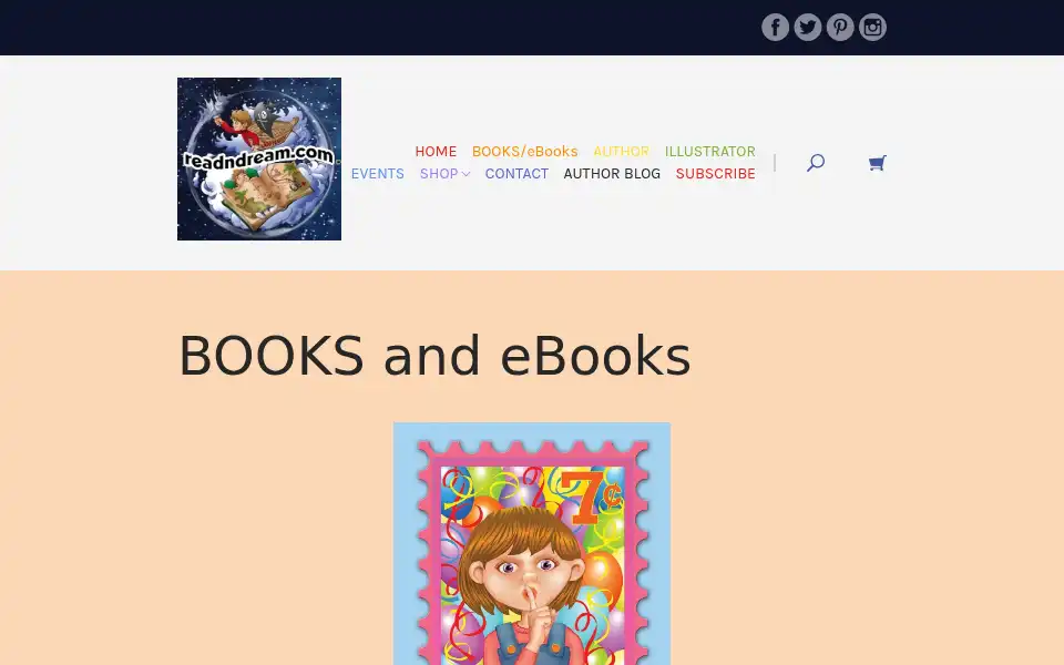 Screenshot of readndream.com