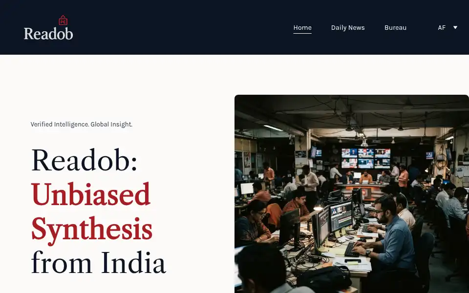 Screenshot of readob.com