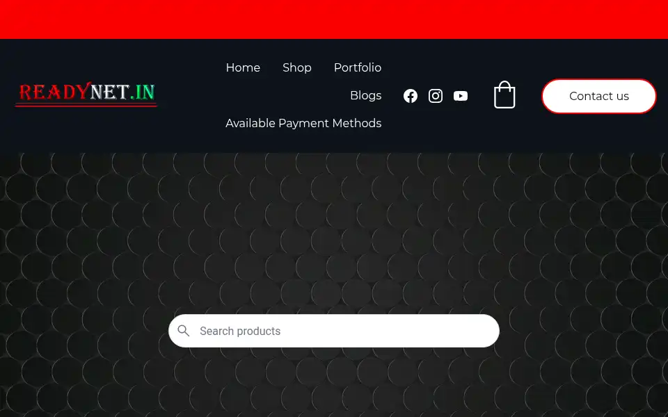 Screenshot of readynet.in