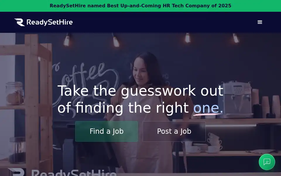 Screenshot of readysethire.com