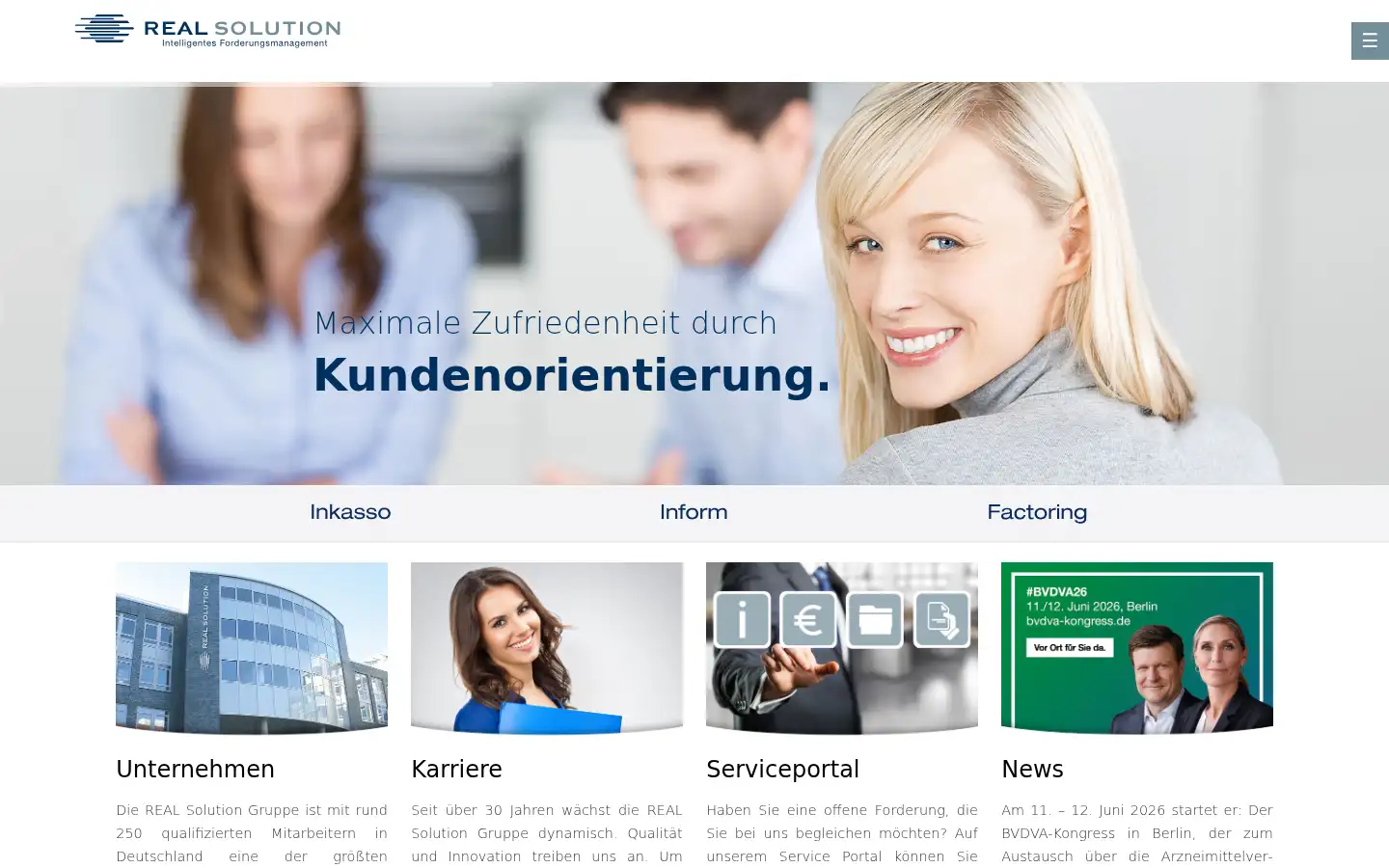 Screenshot of real-solution.de