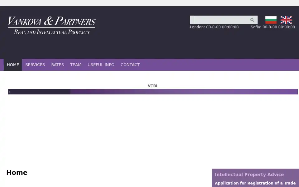 Screenshot of realandintellectualproperty.com