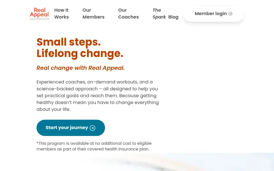 Screenshot of realappeal.com