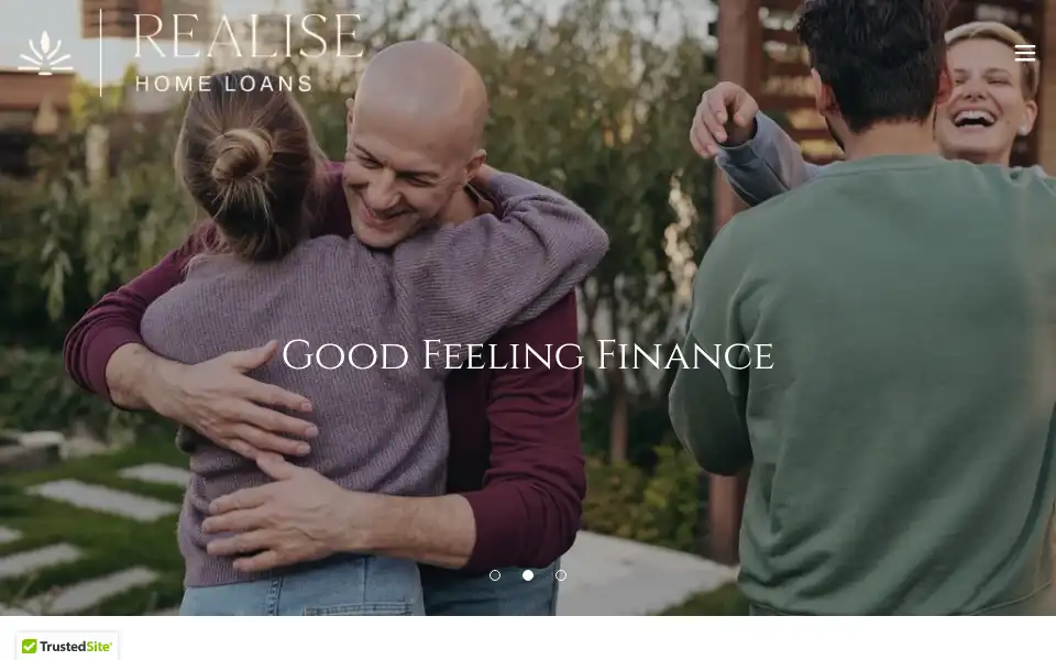 Screenshot of realisehomeloans.com.au