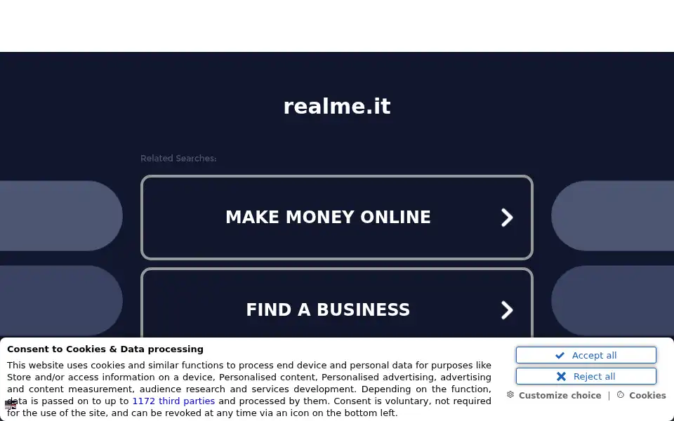 Screenshot of realme.it