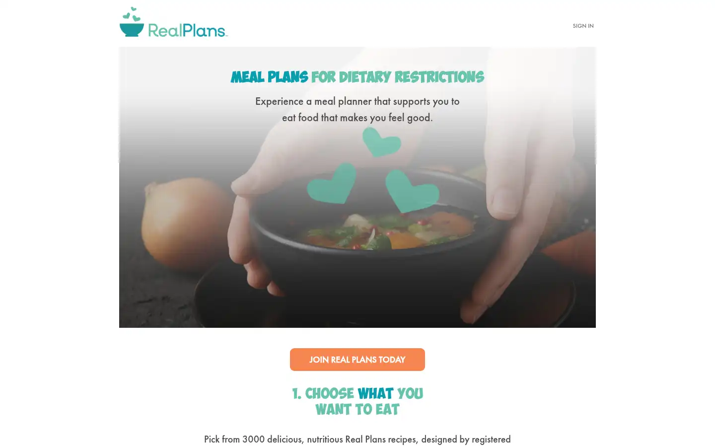 Screenshot of realplans.com