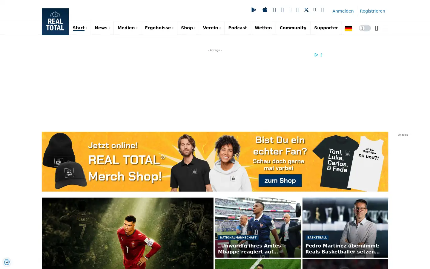 Screenshot of realtotal.de
