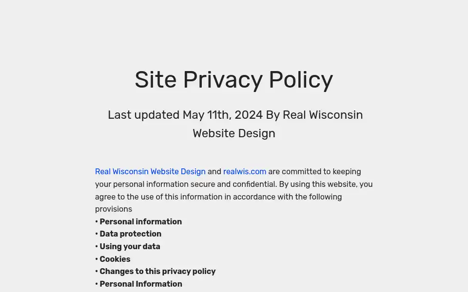 Screenshot of realwis.com