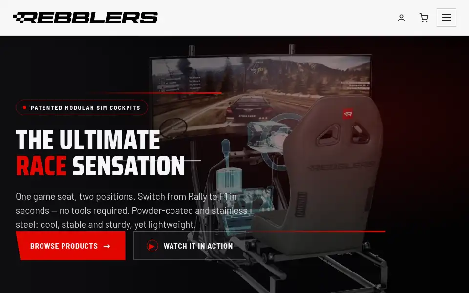 Screenshot of rebblers.com