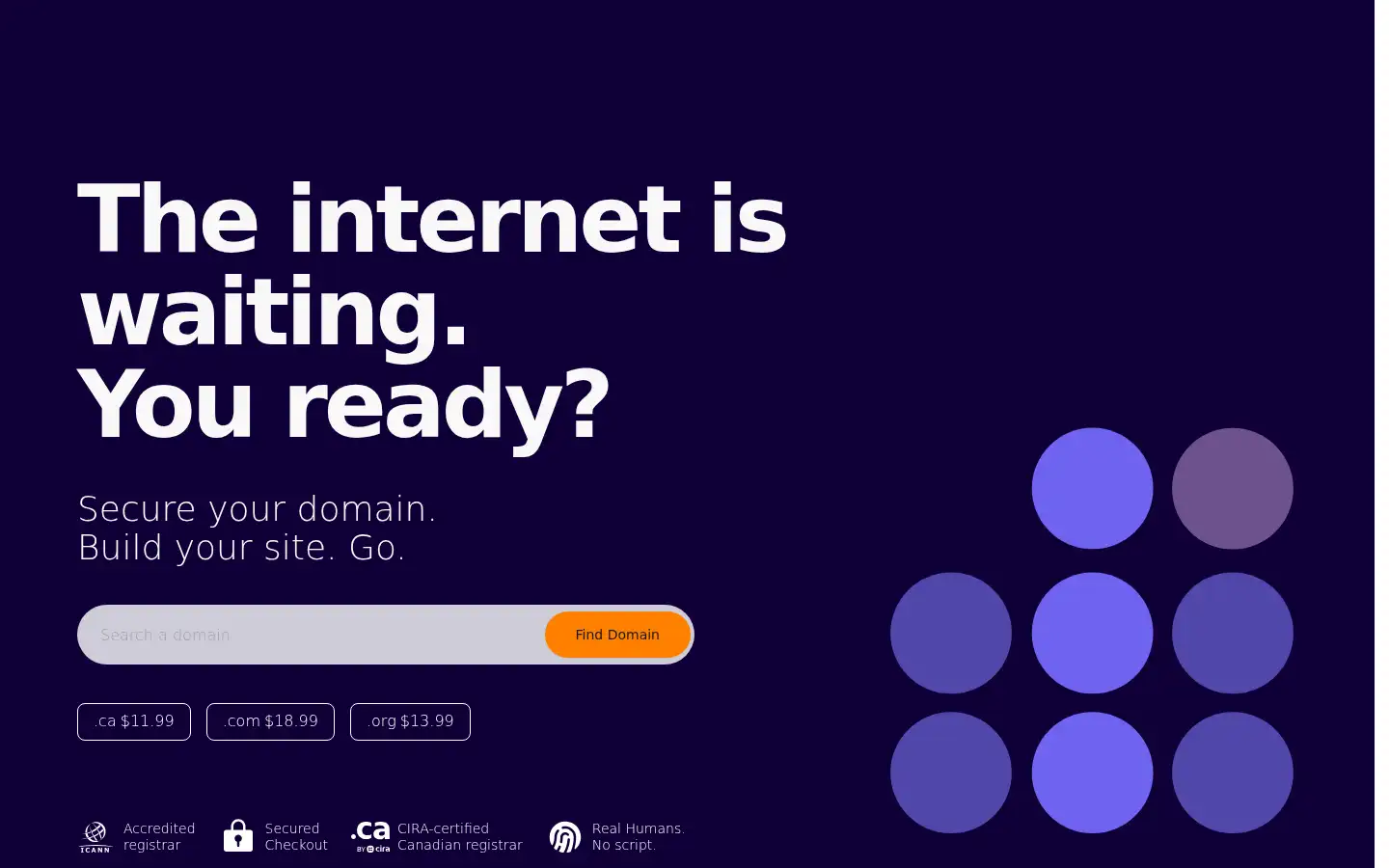 Screenshot of rebel.com