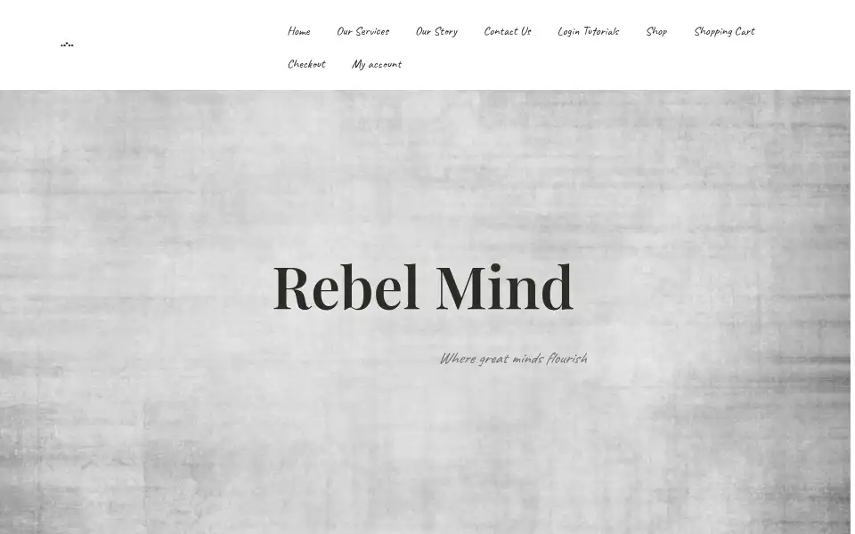 Screenshot of rebelmind.nl