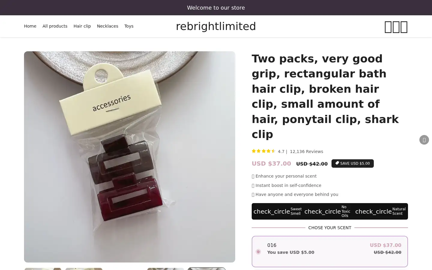 Screenshot of rebrightlimited.com