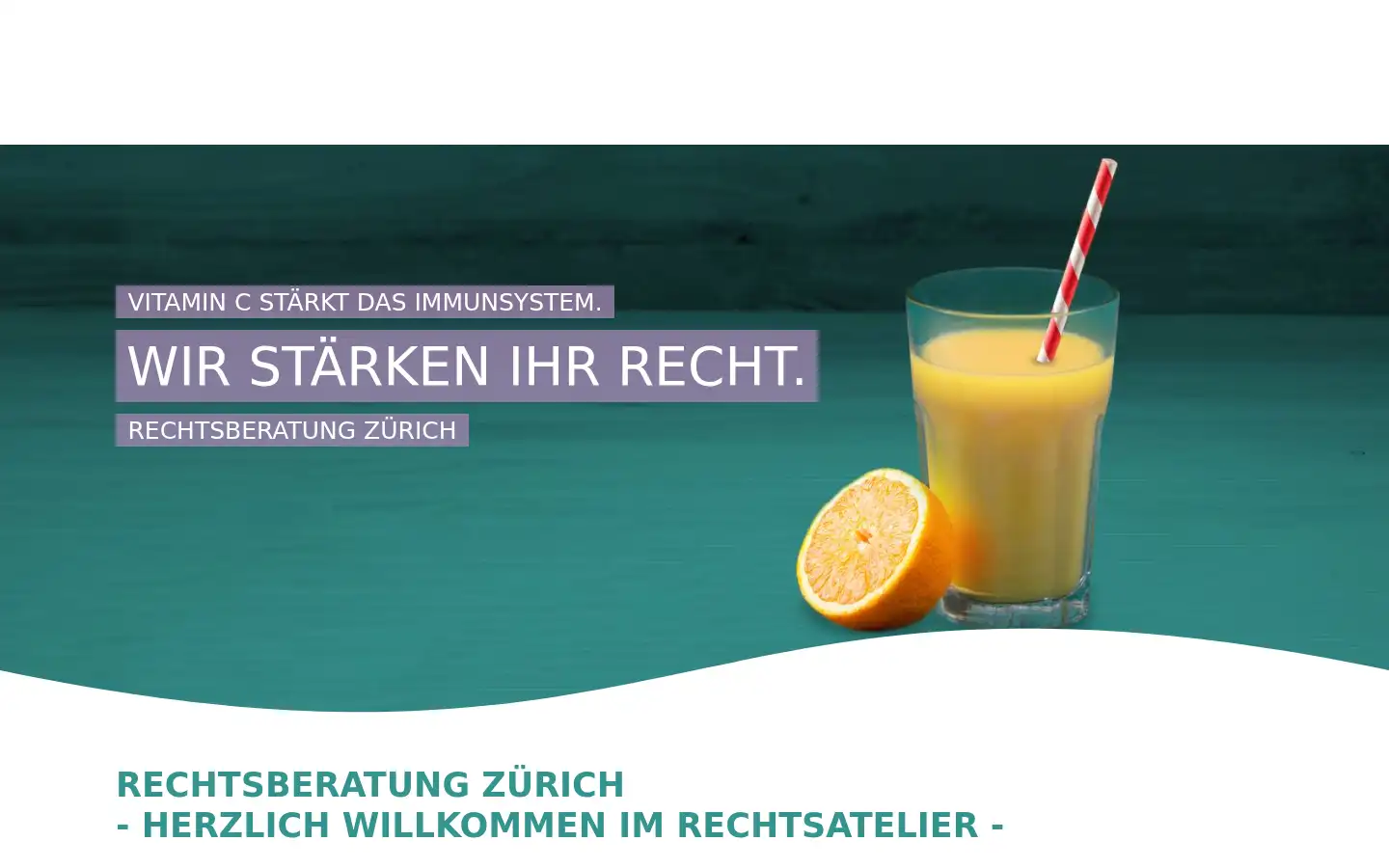 Screenshot of rechtsberatung.zuerich