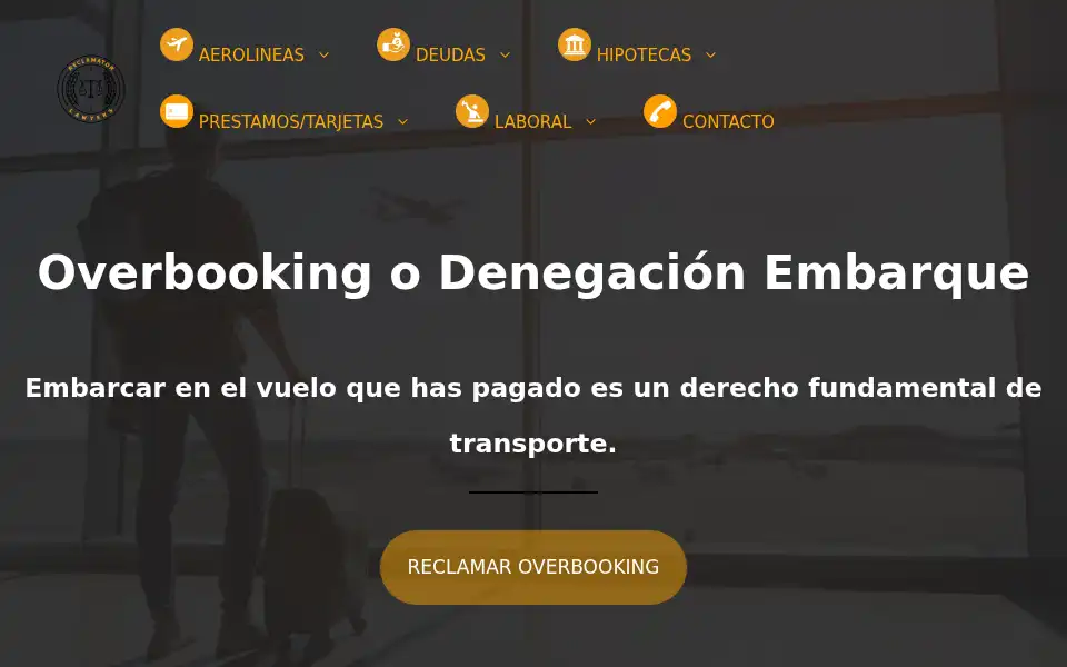 Screenshot of reclamatorlawyers.com