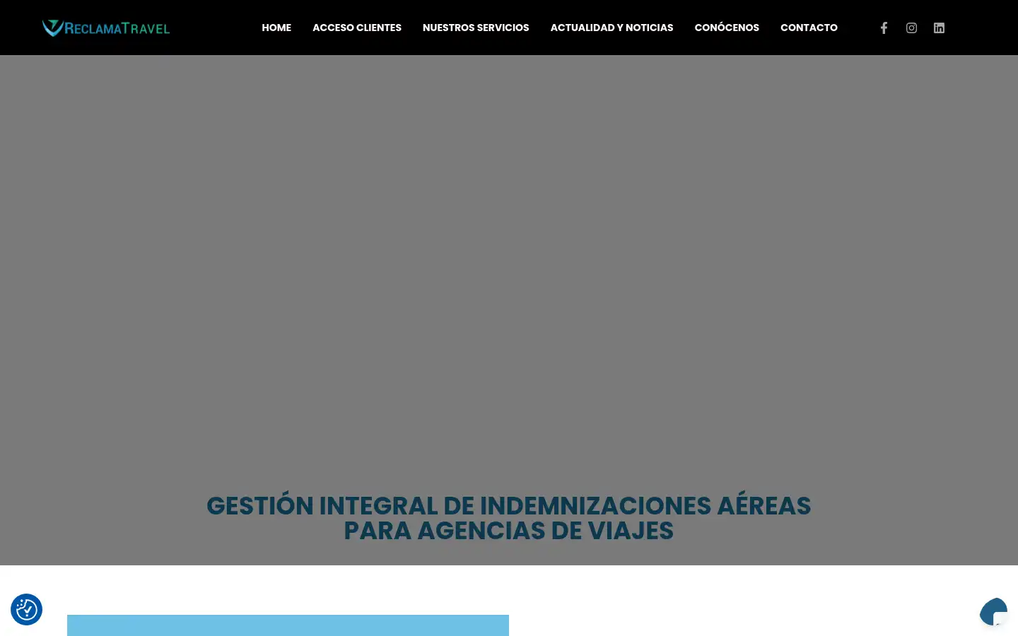 Screenshot of reclamatravel.com