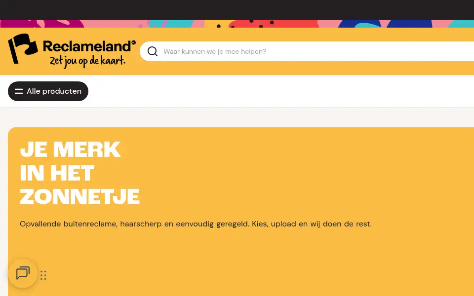 Screenshot of reclameland.be