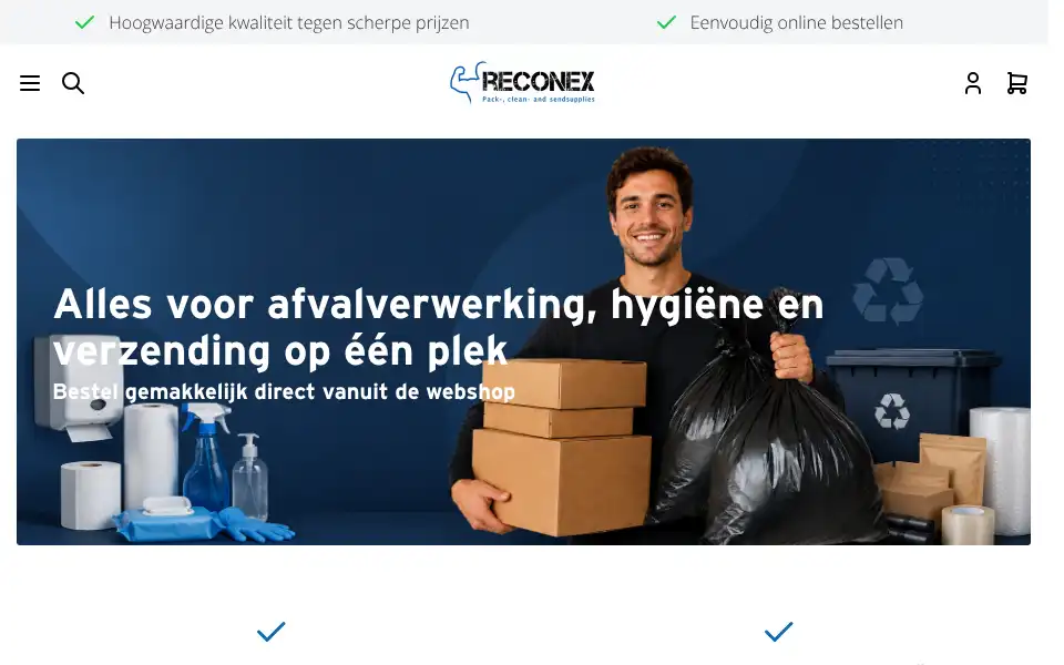 Screenshot of reconex.nl