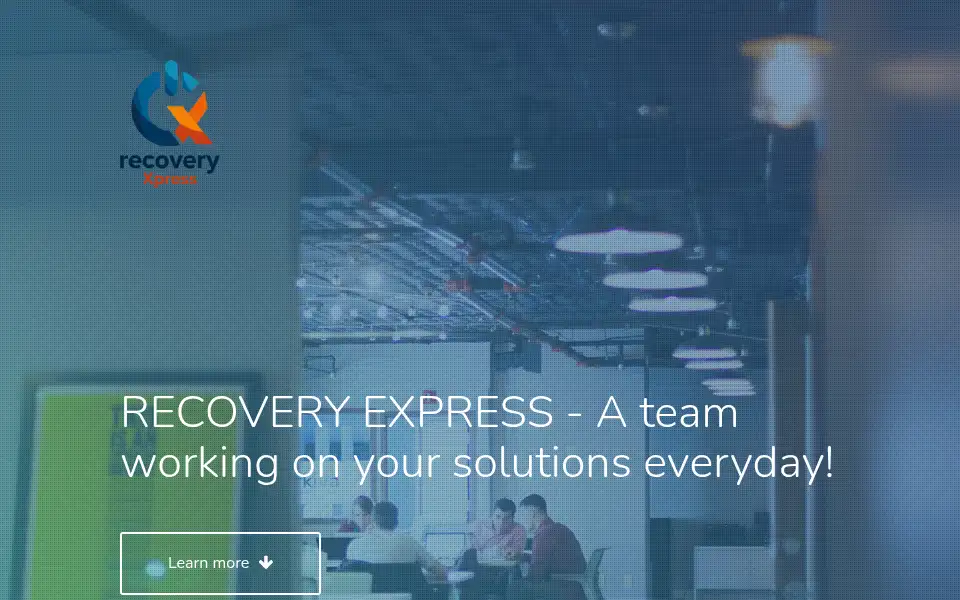 Screenshot of recoveryexpress.net