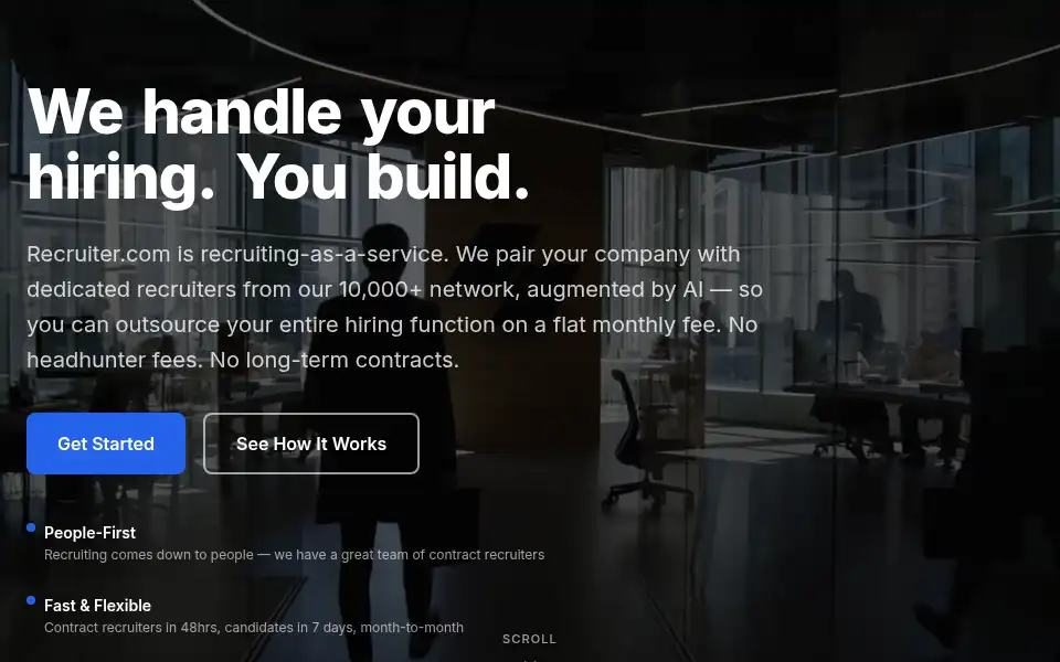Screenshot of recruiter.com
