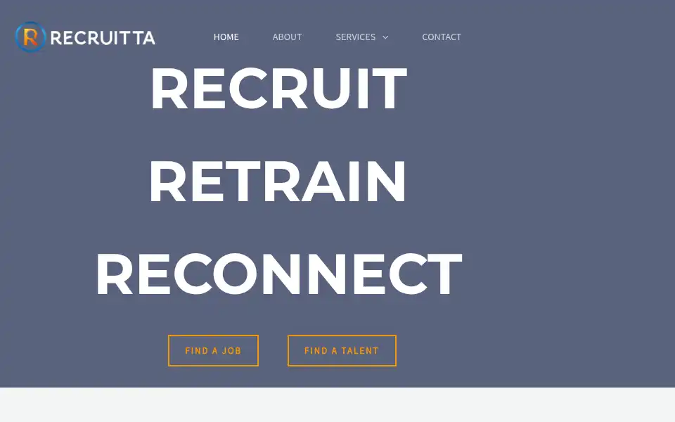 Screenshot of recruitta.com