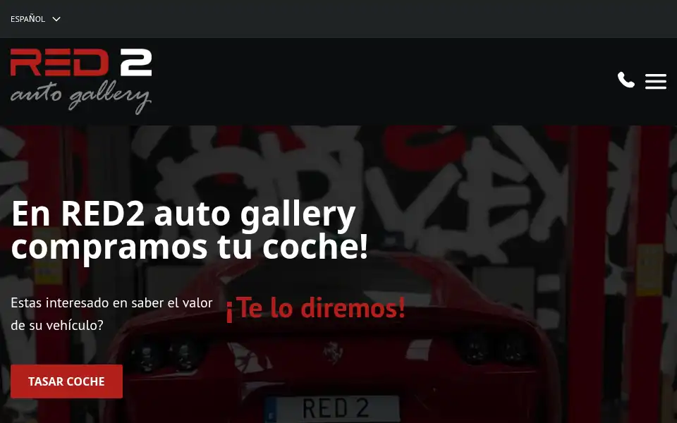 Screenshot of red2auto.gallery