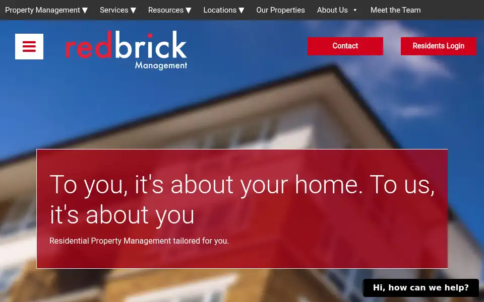 Screenshot of redbrickpm.co.uk