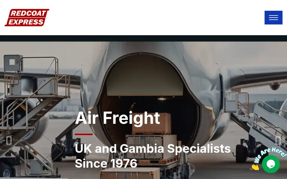 Screenshot of redcoat.co.uk