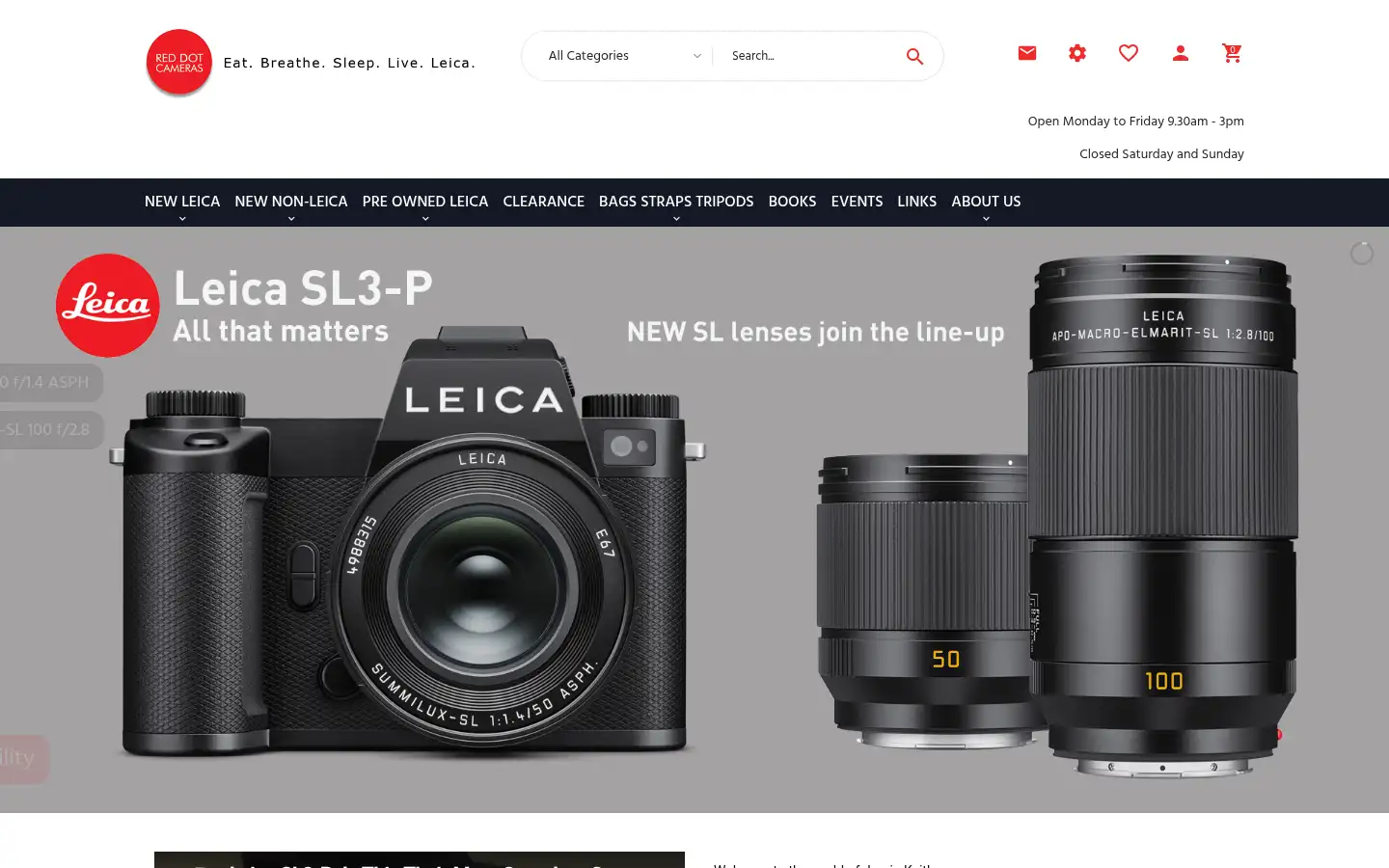 Screenshot of reddotcameras.co.uk